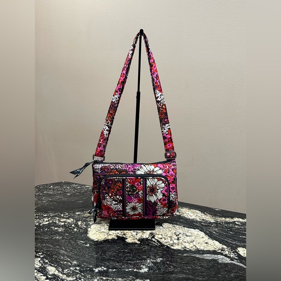 Vera Bradley Handbags - Vera Bradley Vibrant Floral Crossbody Bag